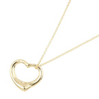 Tiffany & Co Necklace Open Heart 18k