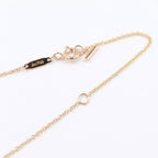 Tiffany & Co Necklace T Smile Small 40.5 45.5 cm 18k Pink Gold — view 5