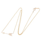 Tiffany & Co Necklace Arrow Diamond 18k Pink Gold — view 2