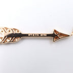 Tiffany & Co Necklace Arrow Diamond 18k Pink Gold — view 3
