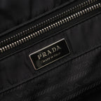 Prada Tote Tessuto Black Nylon Leather — view 4