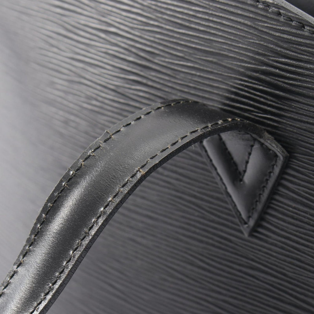 Louis Vuitton Handbag Saint Jacques Noir Leather — view 6