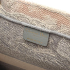 Dior Tote Book Toile de Jouy Gray White Canvas — view 4