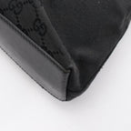 Gucci Shoulder Bag Jackie GG Canvas Black New — view 8