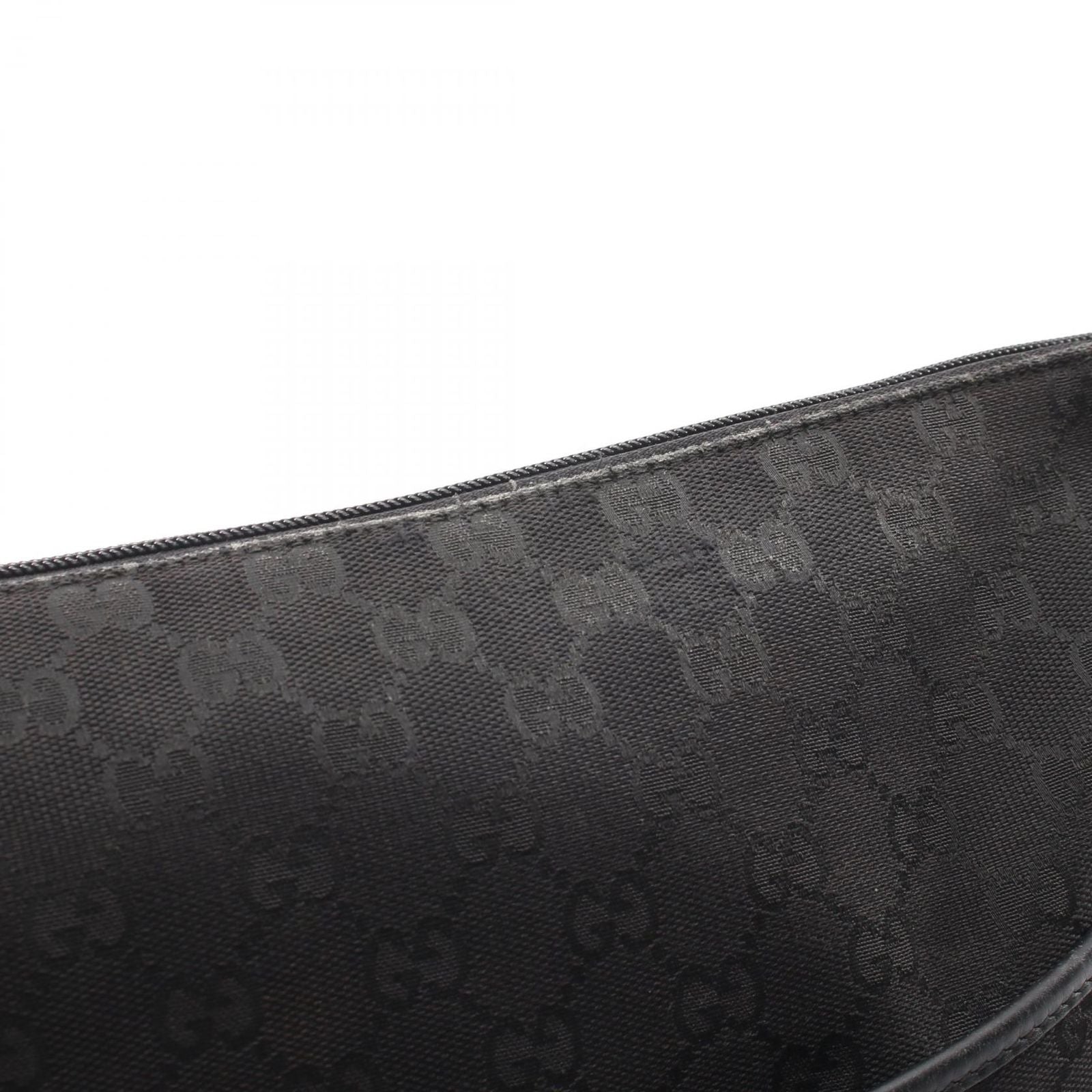 Gucci Shoulder Bag GG Canvas Black — view 9