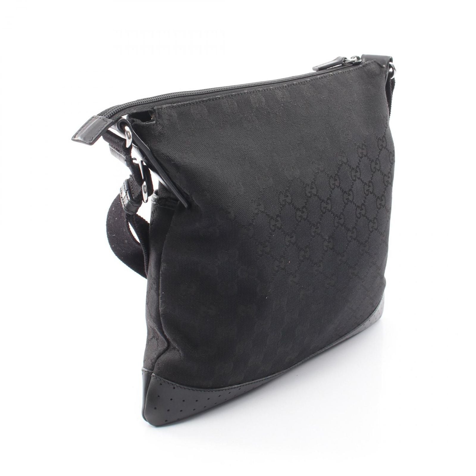 Gucci Shoulder Bag GG Canvas Black — view 2