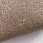 Celine Shoulder Bag Sangle Bucket Small Gray Leather — view 4