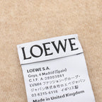 Loewe Scarf Anagram Bicolor Brown Wool — view 3