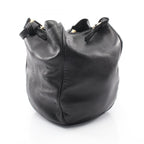 Loewe Shoulder Bag Anagram Black Leather — view 2