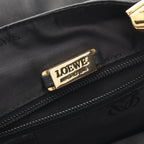 Loewe Shoulder Bag Anagram Black Leather — view 4