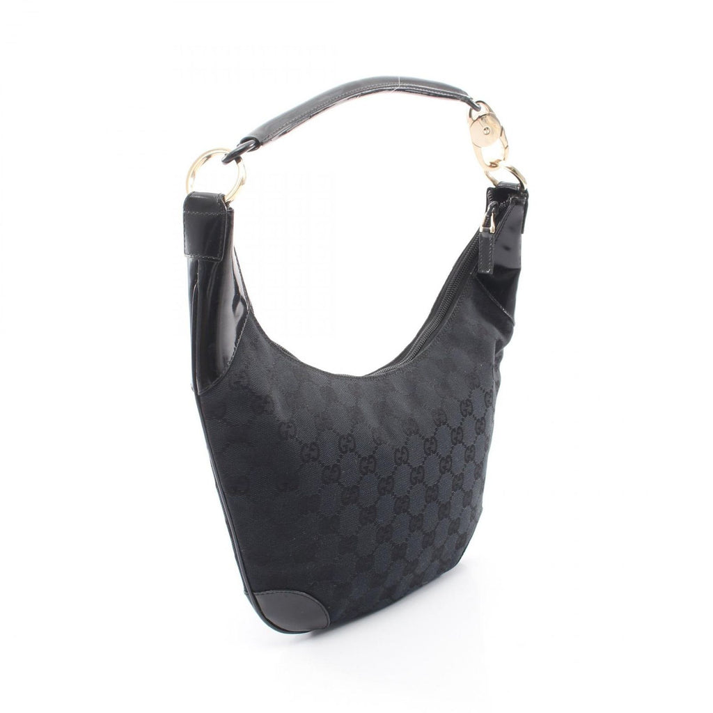 Gucci Shoulder Bag GG Canvas 001 Black — view 2