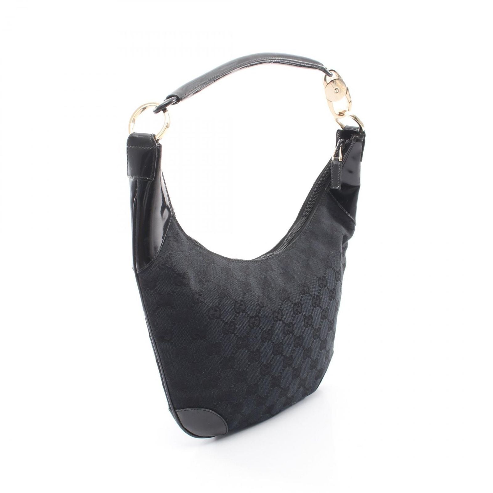Gucci Shoulder Bag GG Canvas 001 Black — view 2