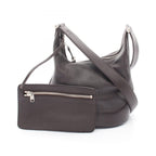 Loewe Shoulder Bag Anagram Black Leather