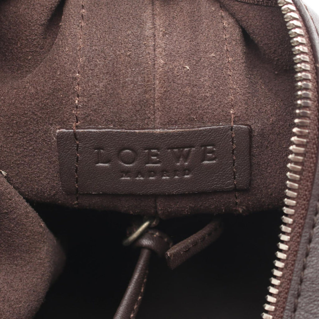 Loewe Shoulder Bag Anagram Black Leather — view 4