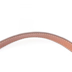 Celine Shoulder Bag Triomphe Beige Brown Canvas Leather Madakam — view 6