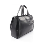 Loewe Handbag Anagram 2-Way Black Leather Shoulder — view 2