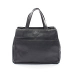Loewe Handbag Anagram 2-Way Black Leather Shoulder