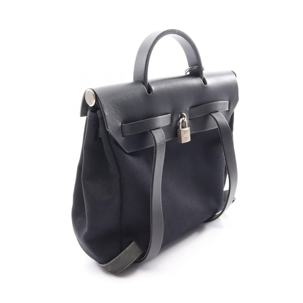 Hermes Backpack Herbag a Dos PM Black — view 2