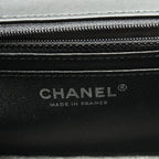 Chanel Shoulder Bag Mini Quilted Black Lambskin Chain — view 4