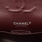 Chanel Shoulder Bag Quilted Double Flap Black Lambskin Chain — view 4