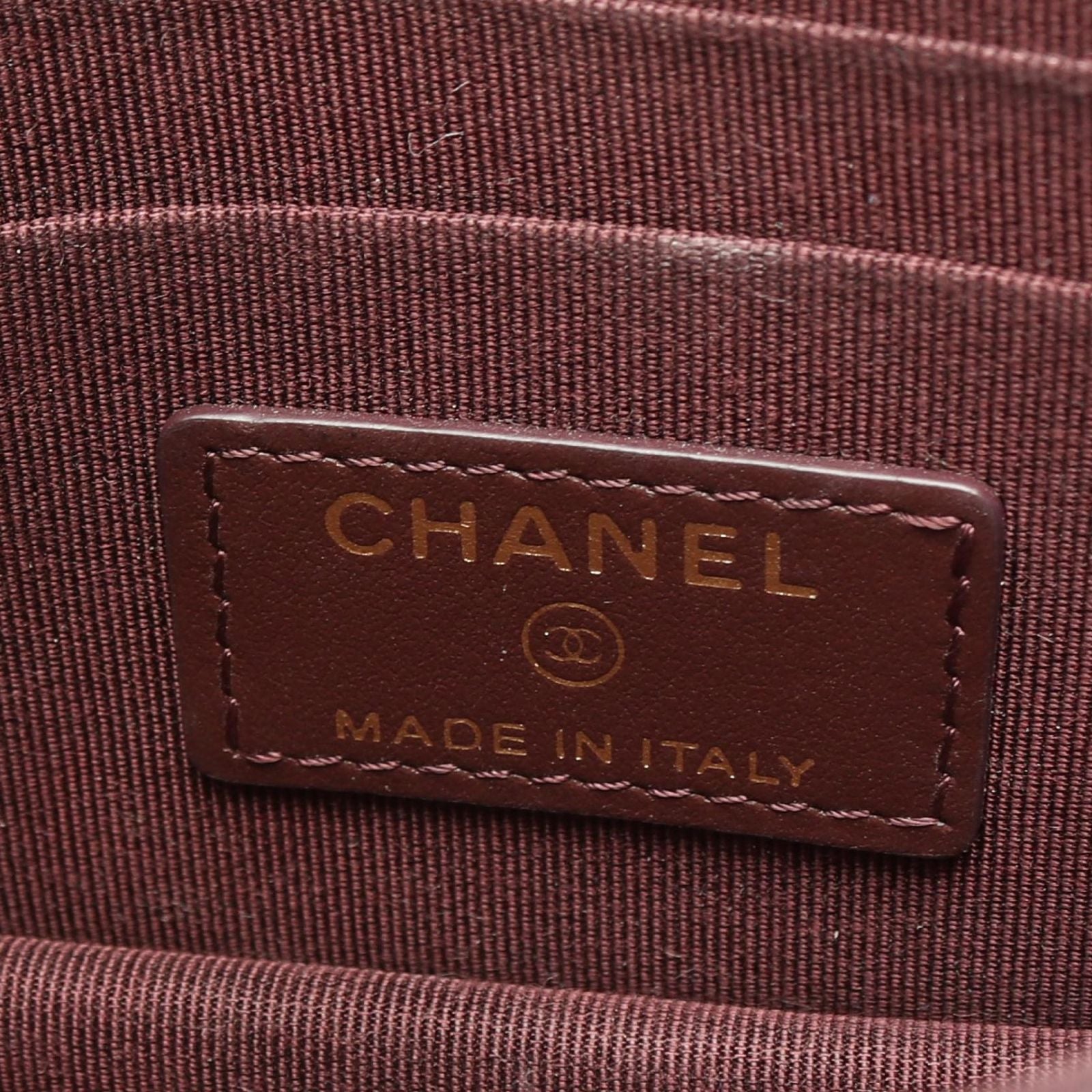 Chanel Shoulder Bag Quilted Mini Black Caviar Leather Chain Wallet — view 4