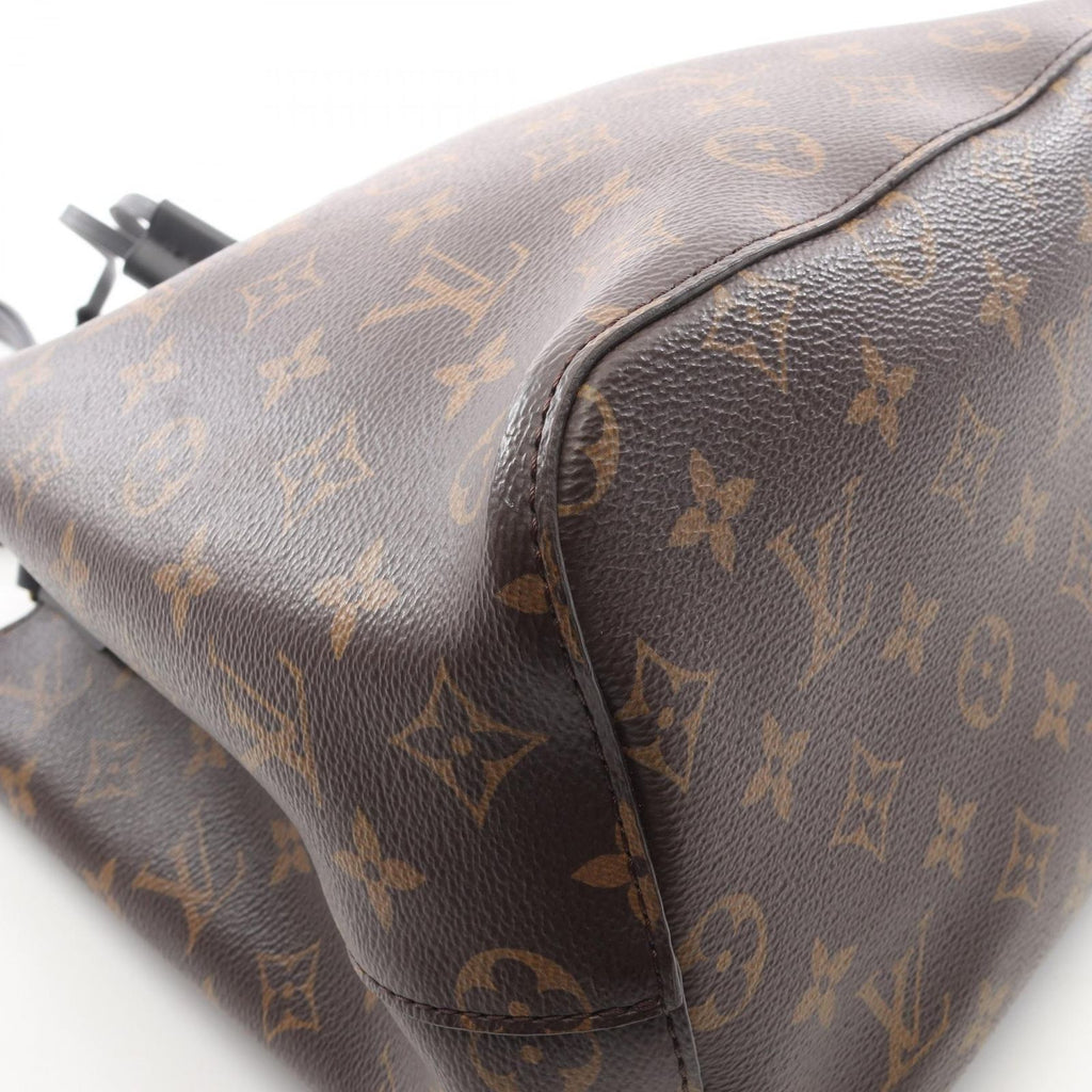 Louis Vuitton Shoulder Bag Neo Noe Noir Canvas Leather — view 5