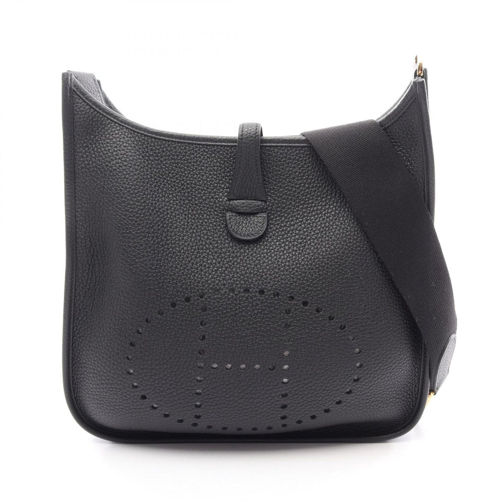 Hermes Shoulder Bag Evelyne 3 Trois PM Black