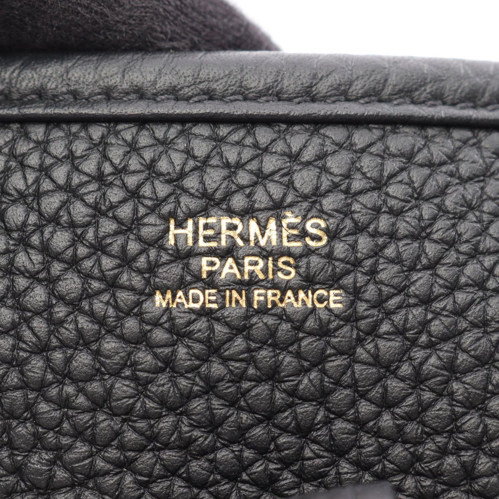 Hermes Shoulder Bag Evelyne 3 Trois PM Black — view 4
