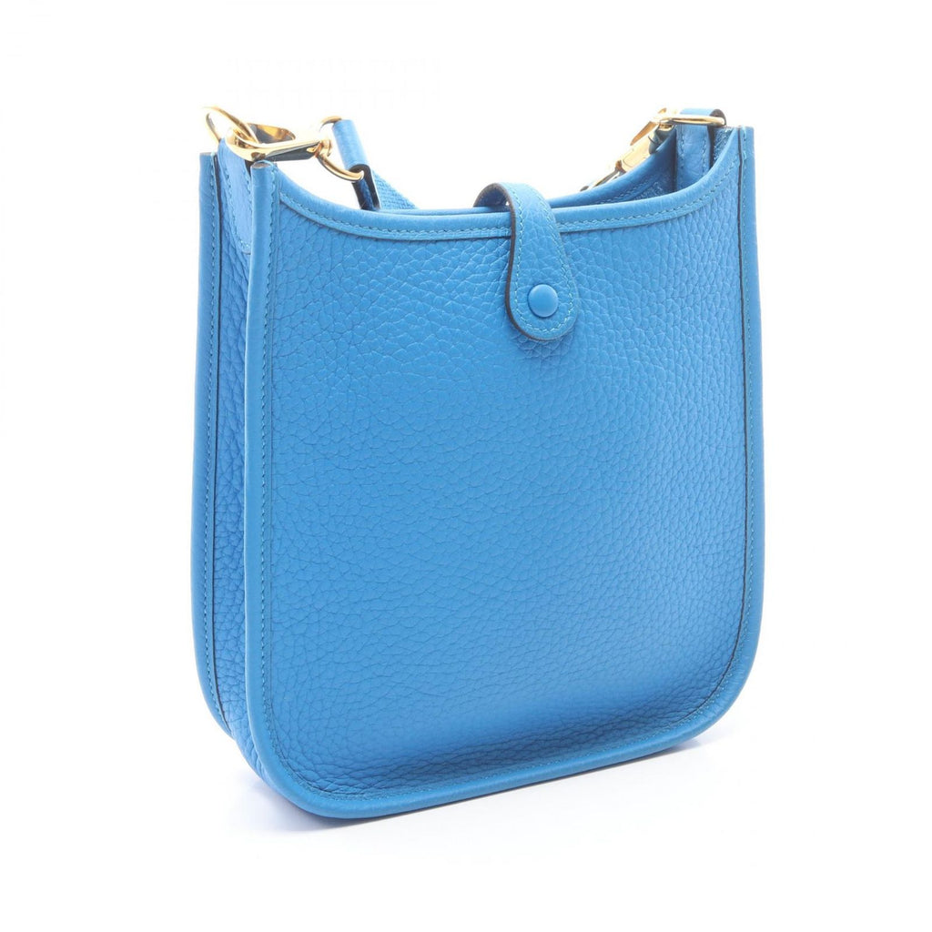Hermes Shoulder Bag Evelyne TPM Amazon Blue Hydra TPM — view 2