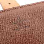 Louis Vuitton Shoulder Bag Cartouchiere GM Canvas Leather — view 4