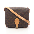 Louis Vuitton Shoulder Bag Cartouchiere GM Canvas Leather