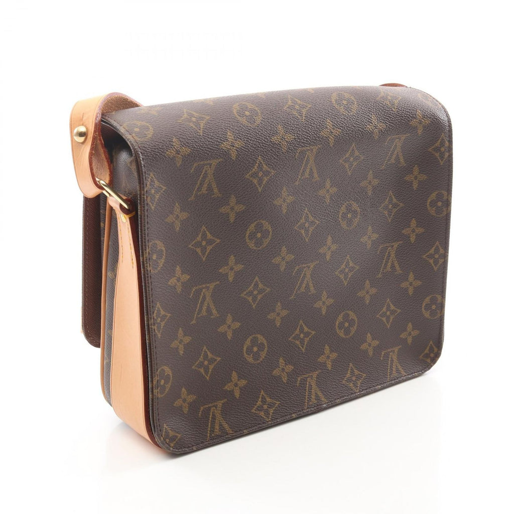 Louis Vuitton Shoulder Bag Cartouchiere GM Canvas Leather — view 2