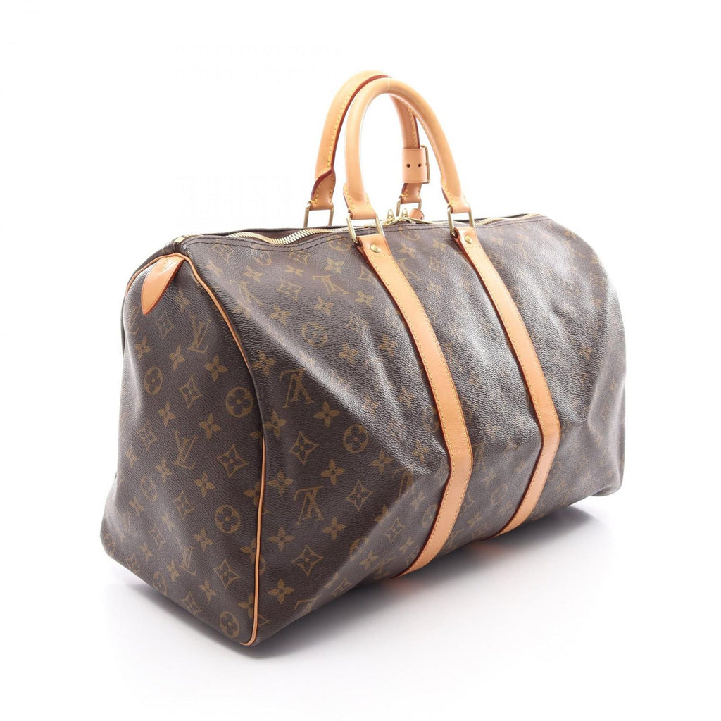 Louis Vuitton Boston Bag Keepall 45 Canvas Leather — view 2