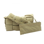 Bottega Veneta Shoulder Bag Maxi Intrecciato Padded Tech Cassette Light Green