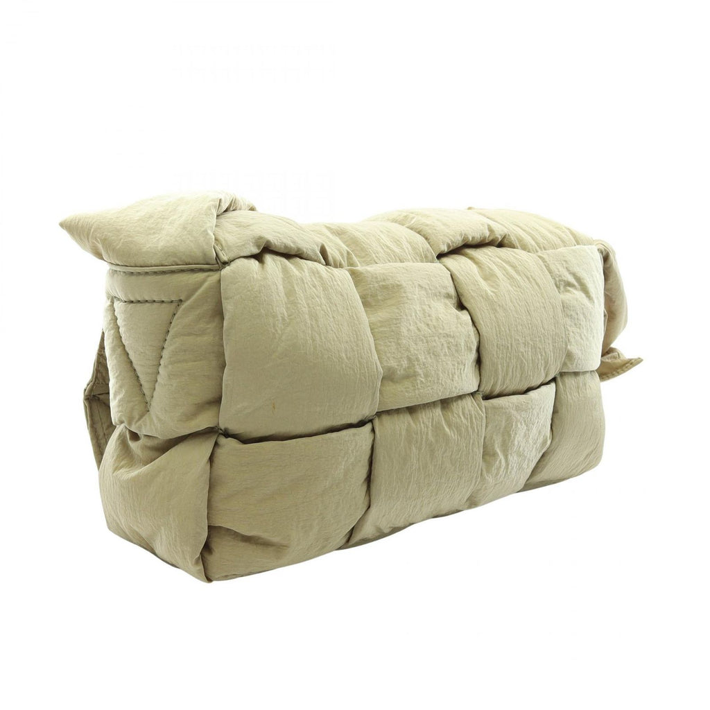 Bottega Veneta Shoulder Bag Maxi Intrecciato Padded Tech Cassette Light Green — view 2