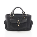 Celine Handbag Boogie Bag Black Leather