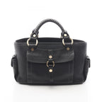 Celine Handbag Boogie Bag Black Leather