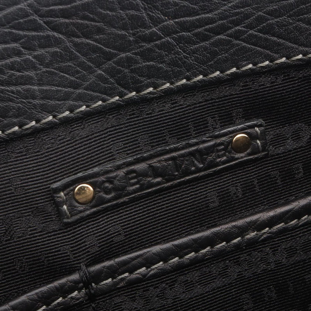 Celine Handbag Boogie Bag Black Leather — view 4