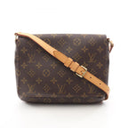 Louis Vuitton Shoulder Bag Musette Tango Short Strap Canvas Leather
