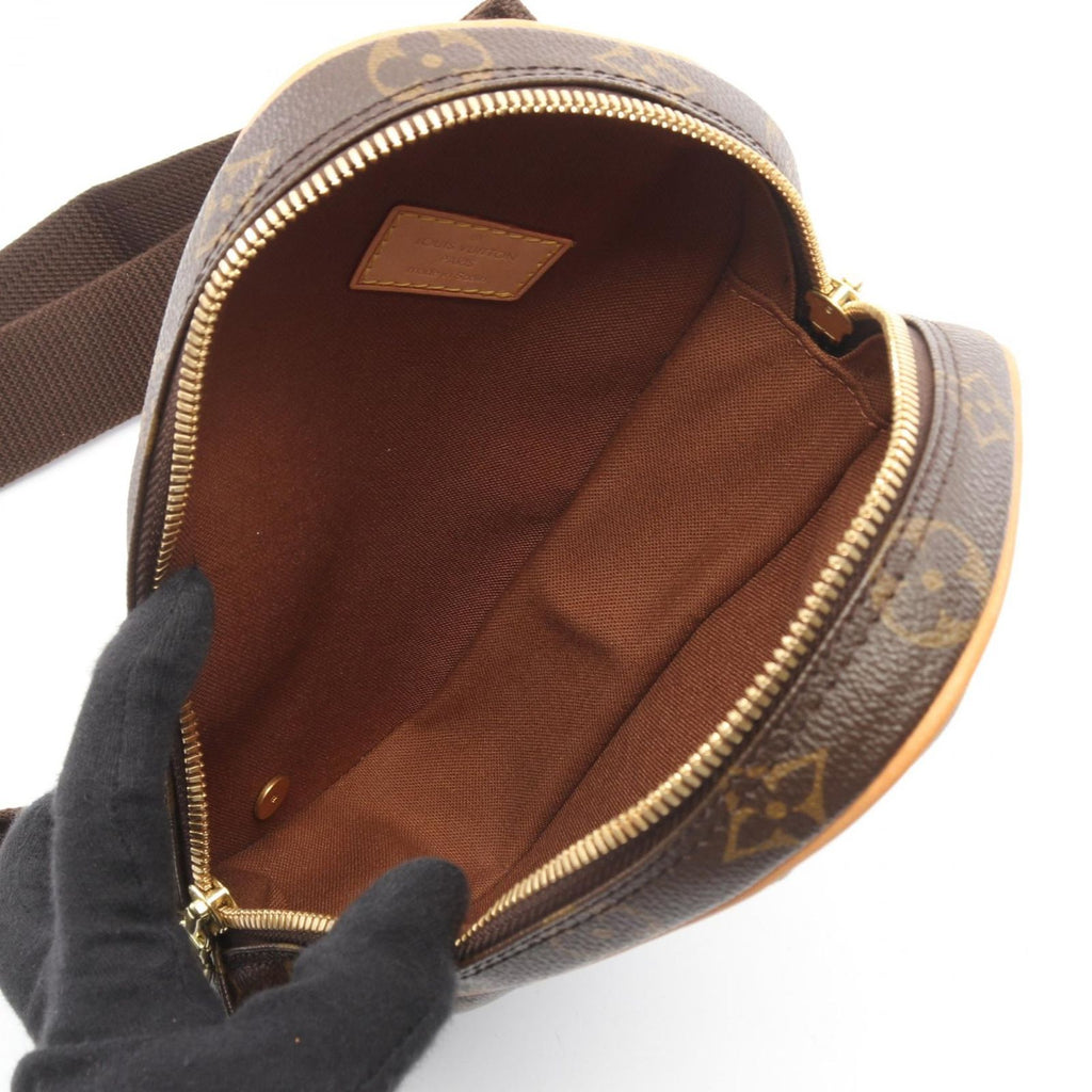 Louis Vuitton Waist Bag Pochette Gange Canvas Leather — view 3