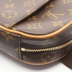 Louis Vuitton Waist Bag Pochette Gange Canvas Leather — view 7