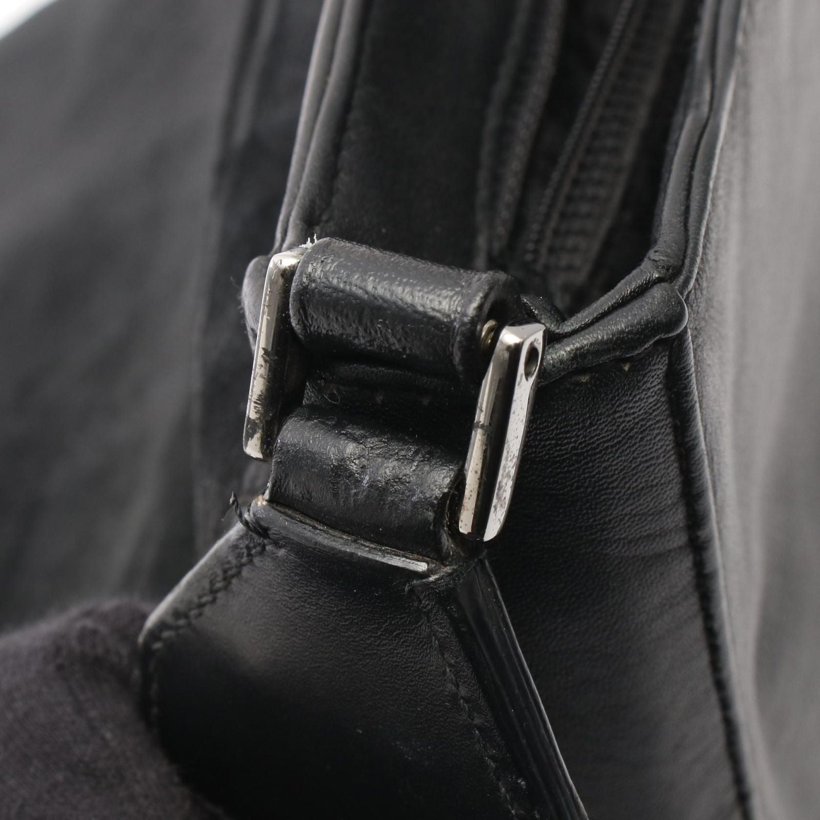 Dior Shoulder Bag Street Chic Black Leather — view 9