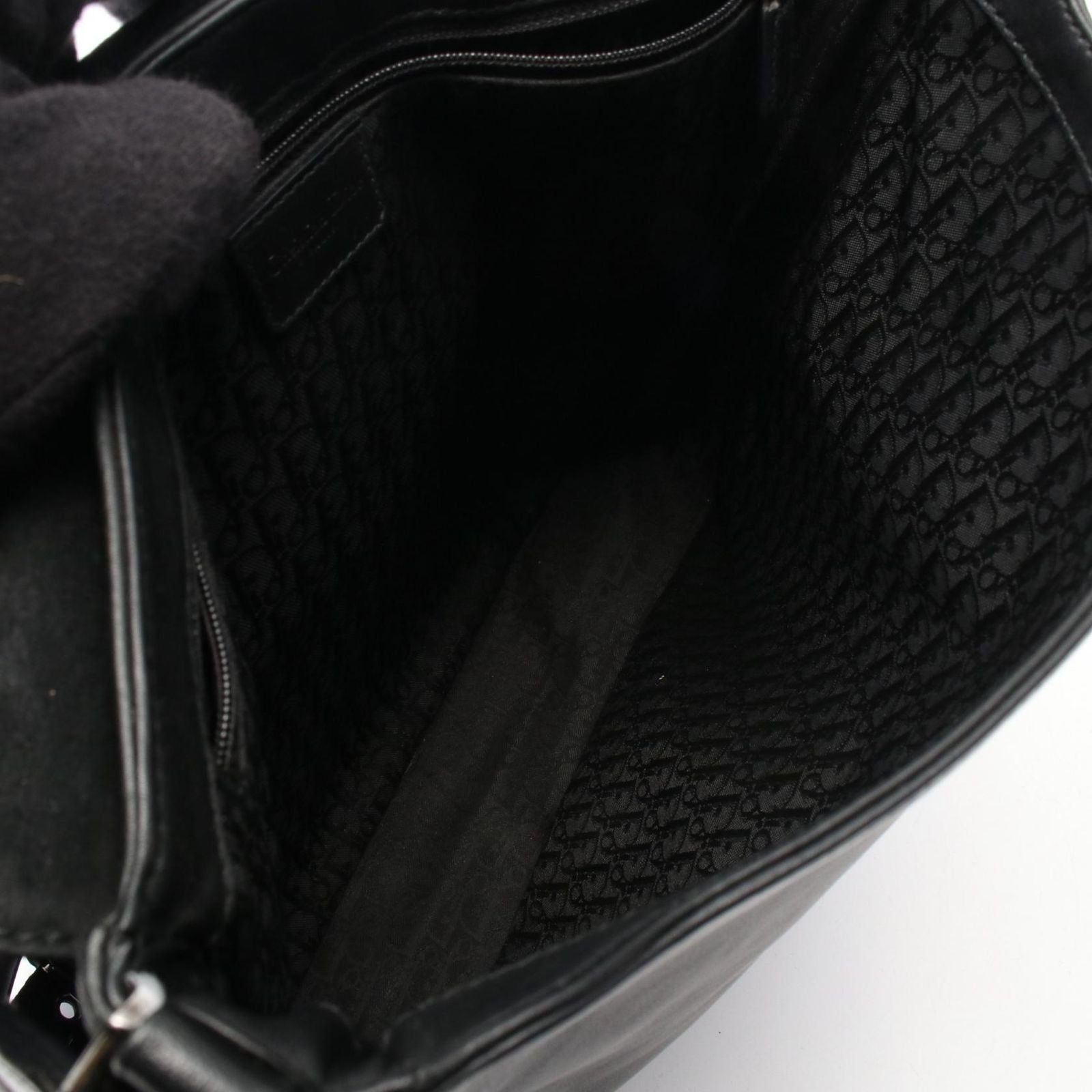 Dior Shoulder Bag Street Chic Black Leather — view 3