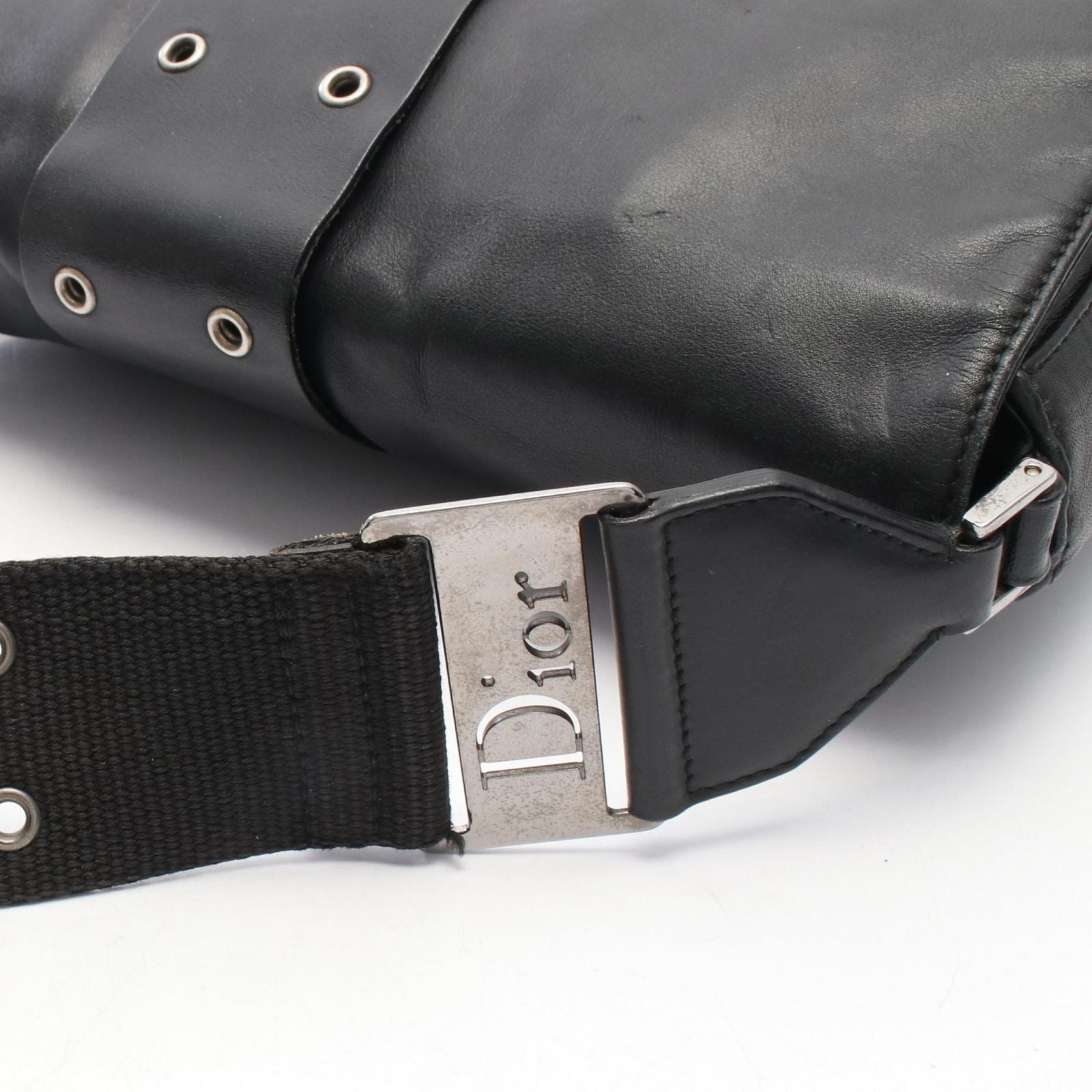 Dior Shoulder Bag Street Chic Black Leather — view 5
