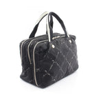Chanel Handbag Vintage Travel Line Black Nylon — view 2