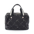 Chanel Handbag Vintage Travel Line Black Nylon