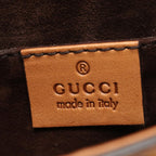 Gucci Shoulder Bag Bamboo Snuffle Bit Tassel Brown Leather — view 4