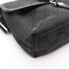 Gucci Waist Bag GG Canvas Black — view 6