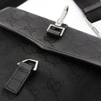 Gucci Waist Bag GG Canvas Black — view 5