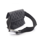 Gucci Waist Bag GG Canvas Black — view 2